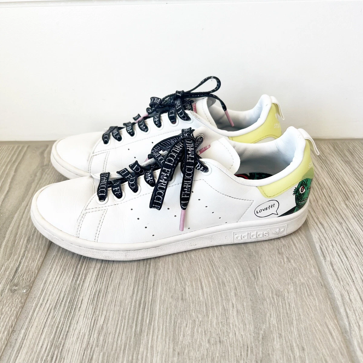 Adidas x Fiorucci Women s Stan Smith What Is Love Sneakers