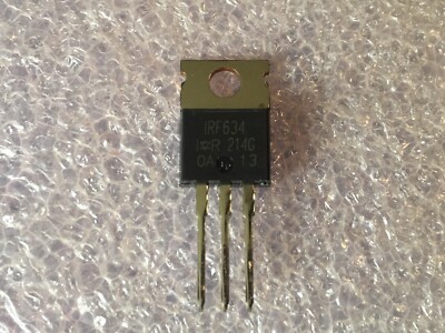 IRF634 TRANSISTOR POWER FIELD EFFECT 250V 1-ELE N CH FET TO 220AB IR (LOT OF 10)