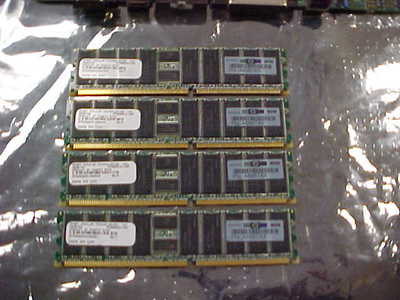 HP A6967A 1gb Memory Set (4 x 256mb boards)