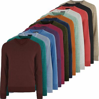 Mens M\u0026S V Neck Jumper Long Sleeve 