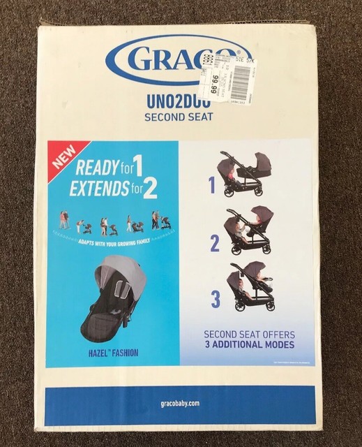 graco uno2duo stroller second seat