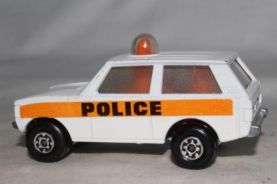 MATCHBOX LESNEY SUPERFAST #20 POLICE ROLL PATROL, ORANGE DOME, EXCELLENT, LOT C  - Image 2 of 4