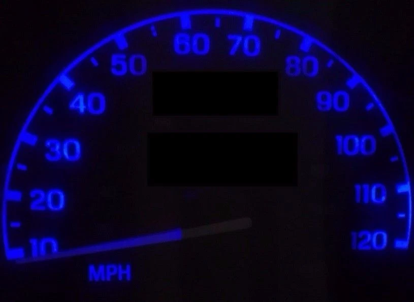 Dash Instrument Cluster Gauge BLUE LED LIGHT BULBS KIT Fits 93-98 Toyota T100 Foto 2 de 2