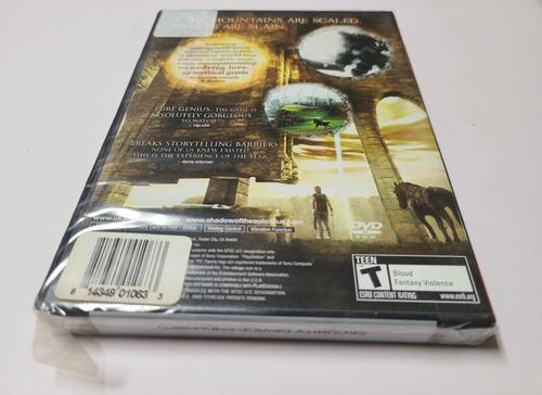 Shadow of the Colossus Greatest Hits (Sony PlayStation 2) PS2 NEW - Picture 2 of 2
