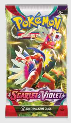 SV01 - Scarlet & Violet Base Set Booster Pack Pokemon Sealed Free Shipping!  | eBay