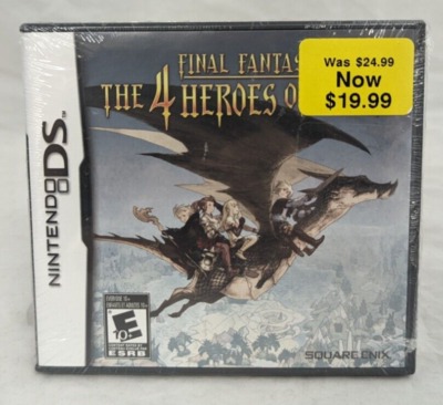 Final Fantasy: The 4 Heroes of Light (Nintendo DS) Square Enix New