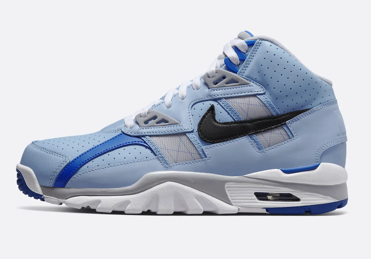 NEW NIKE AIR TRAINER SC HIGH =SIZE 8.5 KANSAS CITY ROYALS MENS