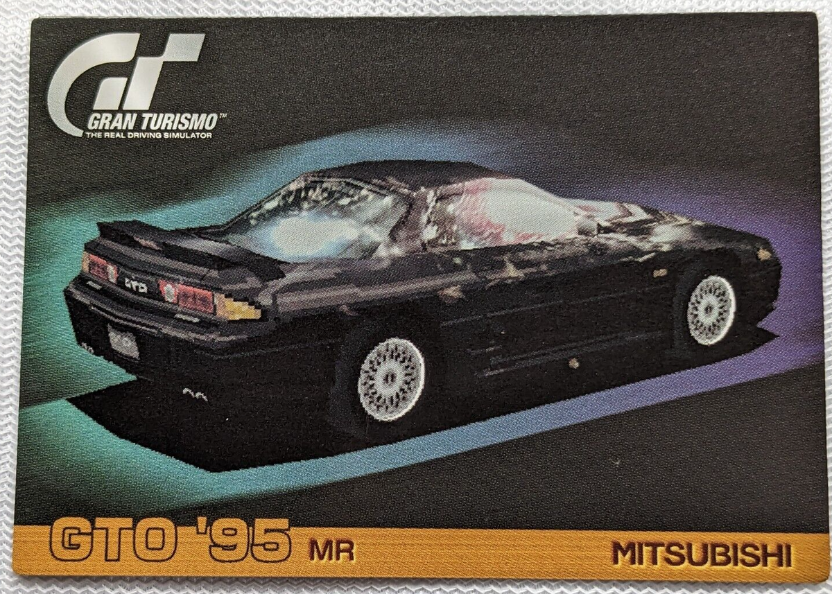 GTO MR Mitsubishi '95 Gran Turismo Hint Card No.069 1997 Japanese