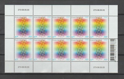 s38653 EESTI ESTLAND EUROPA CEPT 2003 POSTFRISCH ** MS