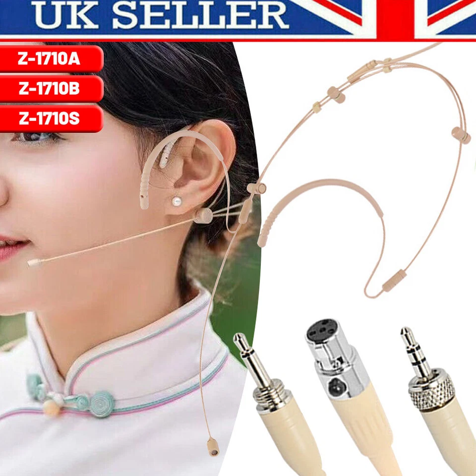 For-Sennheiser Wireless Microphone Headset Mic Headworn New Hot Stock Latest UK