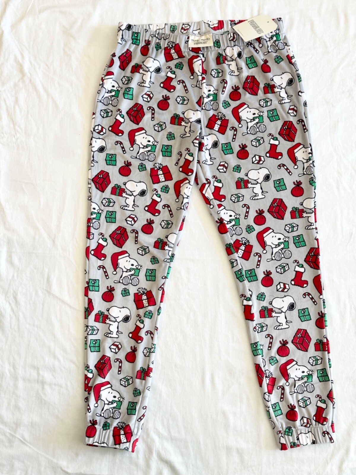 snoopy christmas pajama pants eBay