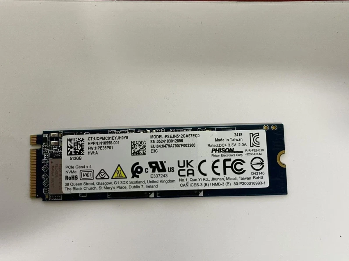 Intel M.2 Interface 512 GB Solid State Drives for sale | eBay