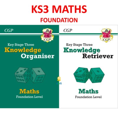 KS3 Years 7-9 Maths Knowledge Organiser & Retriever Foundation Key Stage 3 CGP