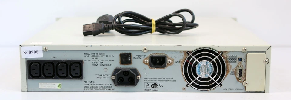 Online XANTO RS1500 Power Supply Rackmount System / Netzteil-Rackmontagesystem - Bild 4 von 4