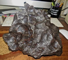 16570 gm CAMPO DEL CIELO METEORITE  HUGE AAA GRADE METEORITE 36.5 LBS JAL