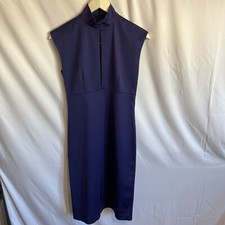 French Connection Women’s Sleeveless Purple Evening Occasional Dress Size 8
