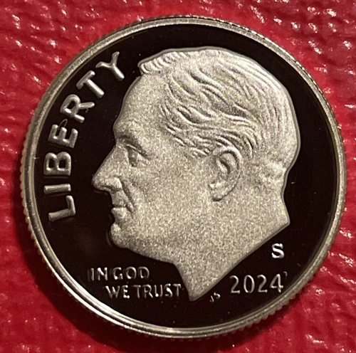 2024 S PROOF Clad Roosevelt Dime Coins from US Proof Sets -READY TO SHIP!!