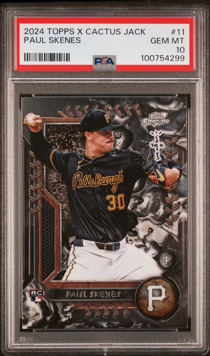 シングルカード Topps - PSA 10 Topps Chrome Update Paul Skenes PSA 10 PAUL SKENES 2024 TOPPS CHROME UPDATE X-FRACTOR