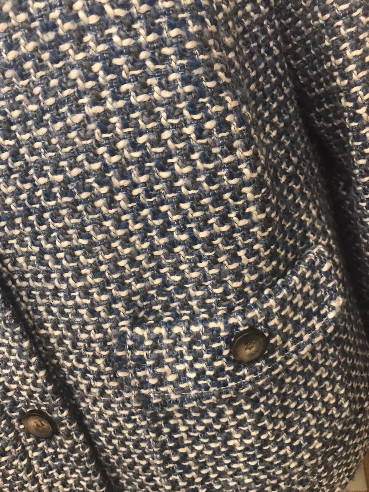 TALBOTS Wool Blend Jacket. Fully Lined. Pockets. … - image 2