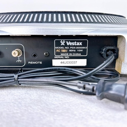 Vestax PDX-2000MkII Direct Drive DJ Turntable PDX-2000 Used Japan - Picture 6 of 12