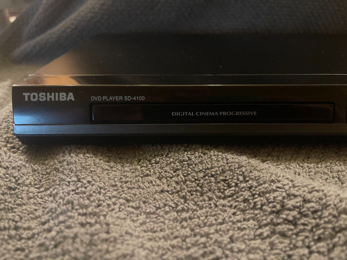 Toshiba SD-4100 DVD Player no remote 22265001318| eBay
