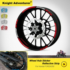 Para Honda Forza 350 Motocicletas Accesorios Llanta Paster Rueda Calcomanía Adhesiva #2