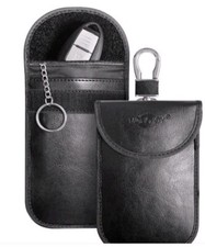 Estuche Funda Bloqueadora Señal Llave Coche Faraday . Lote 2 Uds. NUEVO 