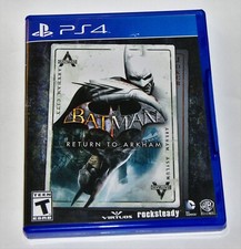 Replacement Case NO GAME Batman Return to Arkham Playstation 4 PS4