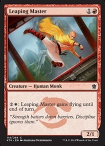 Leaping Master x4 - Khans of Tarkir - NM-Mint, English - Khans of Tarkir