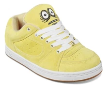 ES Accel OG X Eggcell Mens Yellow Suede Skate Inspired Heroin Shoes