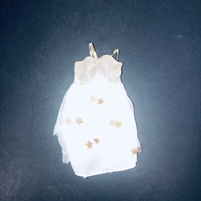 Vintage Mattel Barbie Dress Cut And Style Fashion Doll Mattel 1990 Blonde Dress.