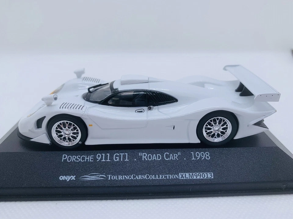 Coche de carretera Onyx Porsche 911 GT1 1998 BLANCO raro   Foto 2 de 4