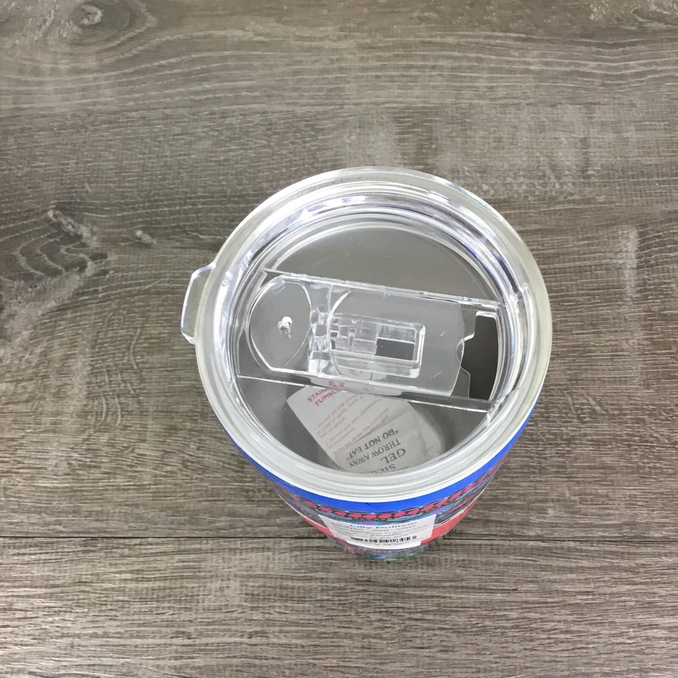 Taza térmica de acero inoxidable Lilly Pulitzer Take Me To The Sea 20 oz nueva con caja Foto 4 de 4