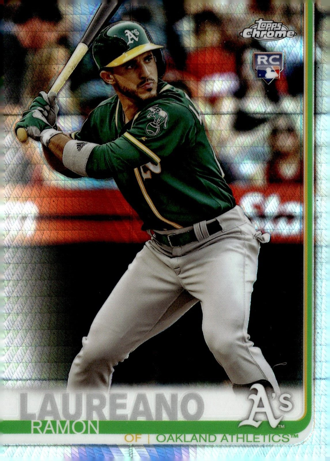 2019 Topps Chrome X-Fractor #178 Ramon Laureano ROOKIE RC