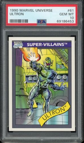 1990 Marvel Universe #61 Ultron PSA 10 - Picture 1 of 2