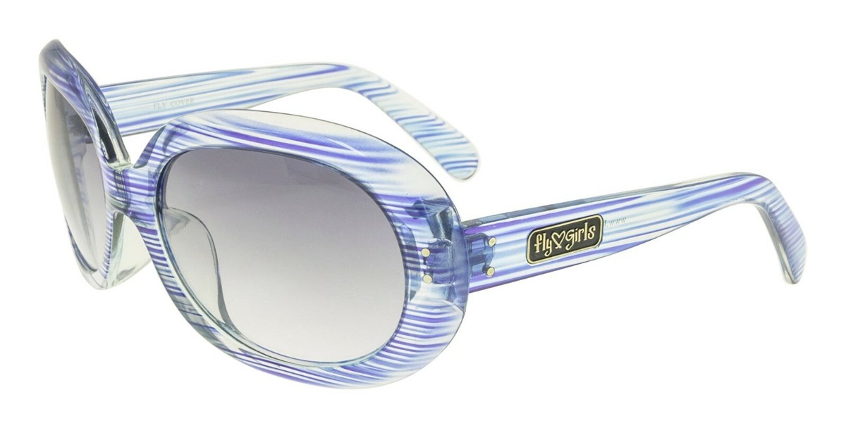 NEW Black Flys FLY GIRLS Sunglasses FLY COVER BLUE STRIPE  display picture 3