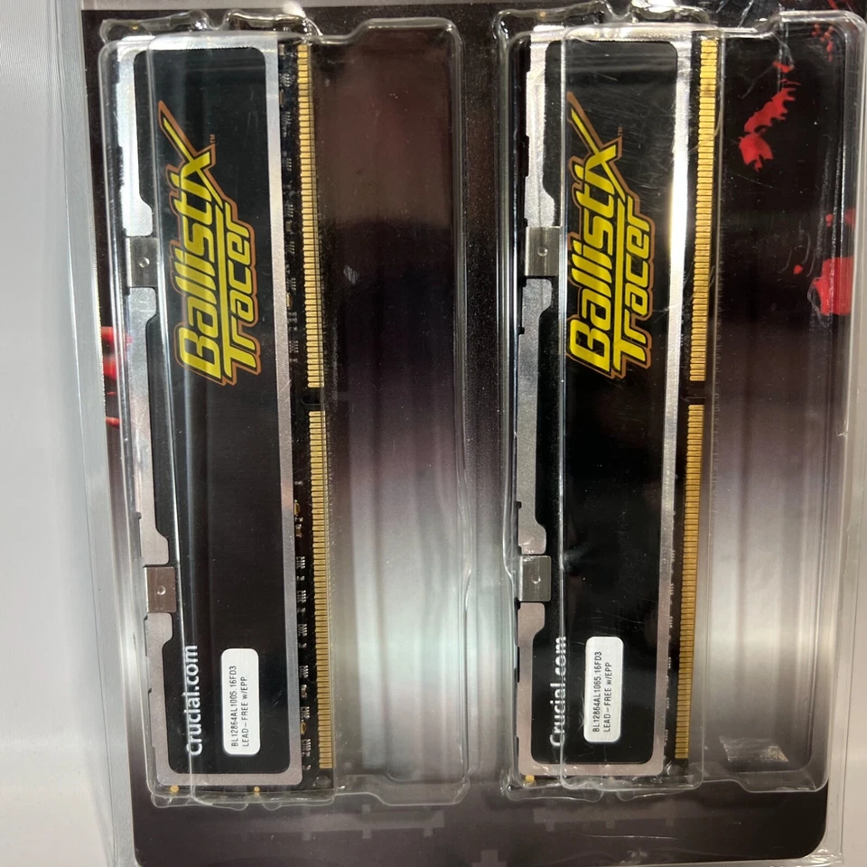 Crucial Ballistix Tracer 2GB (2 x 1GB) DDR2 1066 (PC2 8500) Dual Channel Kit Des - Image 3 of 4