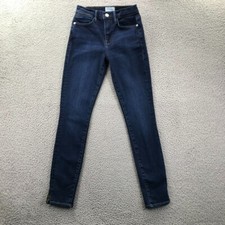 FRAME Jeans Womens Size 26 Le High Skinny Blu...
