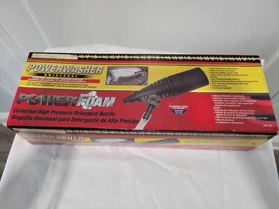 #ad #ad PowerWasher Universal Power Foam Universal High Pressure Detergent Nozzle NEW $8.00
