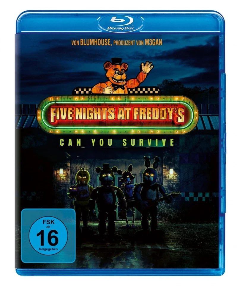 Five Nights at Freddys Blu-ray NEU OVP