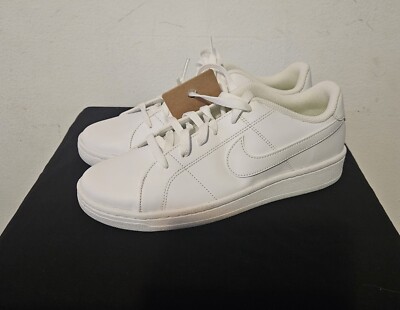 Nike Court Royale 2 Next Nature Triple White Size 7 Men Size 8.5 Wmns