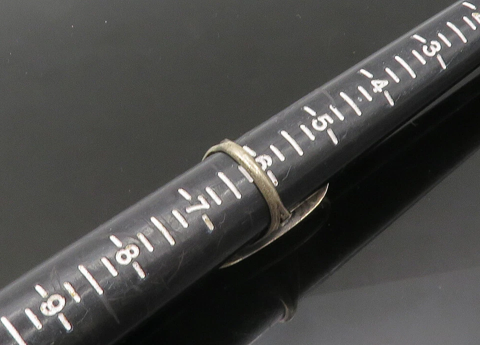 Anillo NAVAJO Plata 925 Vintage Turquesa y Coral Pluma Talla 6 RG21738 Foto 2 de 4