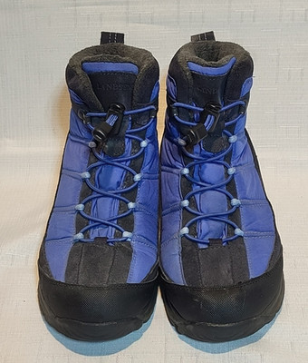 Lands' End Extreme Squall Women's 7 B  Hiking Boots Winter Snow Insulated Blue