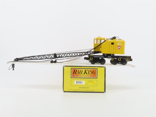 Coche grúa estadounidense Pennsylvania calibre O 3 rieles MTH Rail King 30-7932 PRR #85384 | Zustand: Used