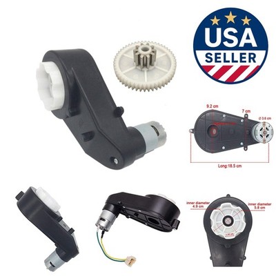 Electric 24V DC Motor with Gearbox 30000RPM for Kids Ride-On Vehicles