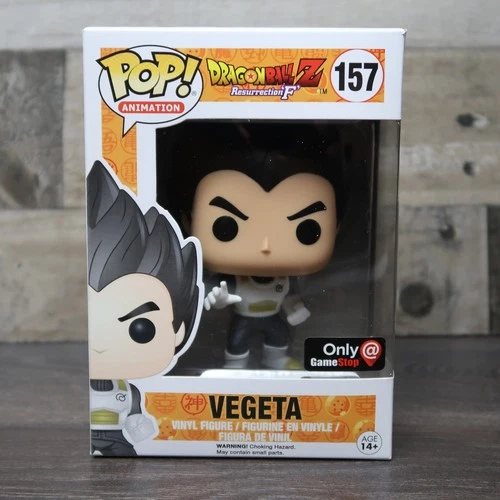 Funko Pop Figure Dragonball Z Vegeta Gamestop Exclusive 157