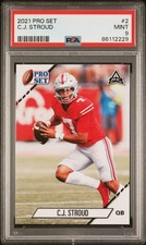 2021 LEAF PRO SET #2 CJ STROUD PSA 9