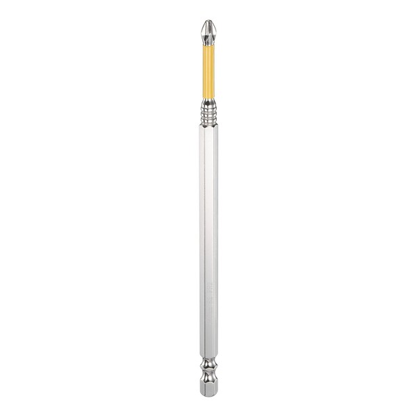 "Anti-Rutsch Phillips-Bit FüR PH2 1/4\" Sechskant 6\" Magnetisch Gelb"-image