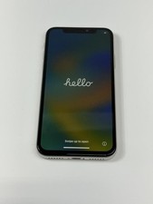 Apple iPhone X 256GB (Unlocked) A1865 Silver - Good Condition