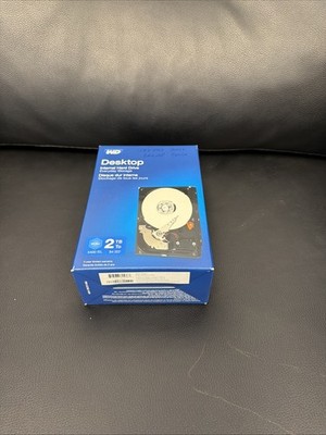 WD Blue 2TB 3.5'' Desktop Internal Hard Drive Brand New